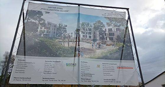 Apartmánové domy ve Vrchlabí nestaví město