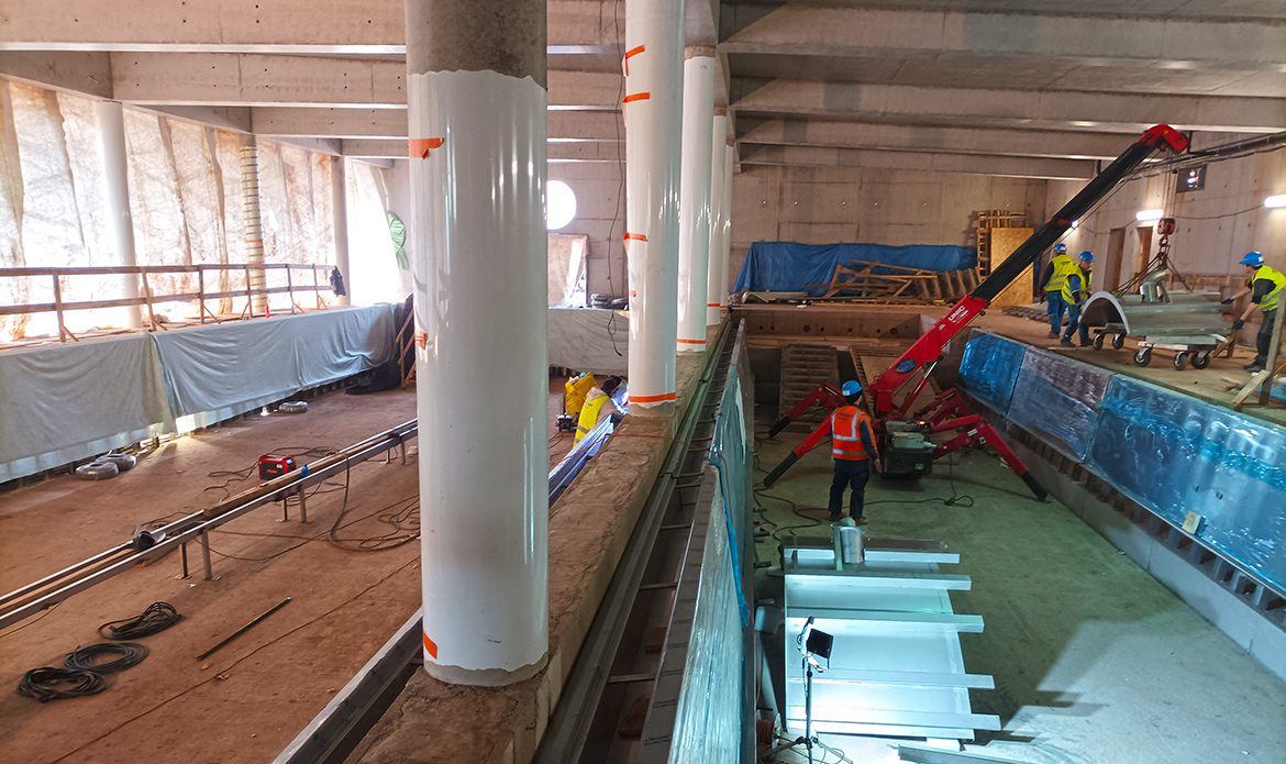 Bazén ve Vrchlabí je pod střechou