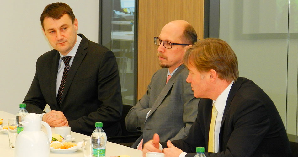 Návštěva hejtmanů ve Vrchlabí za účasti starostů ze Svazku Krkonoše