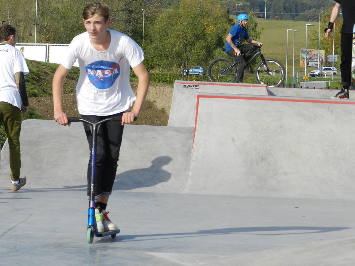 Skate park ve Vrchlabí